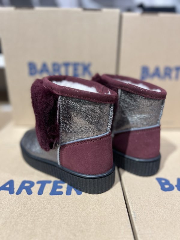 Угги Bartek 4037/срібний+бордо - Зображення 3
