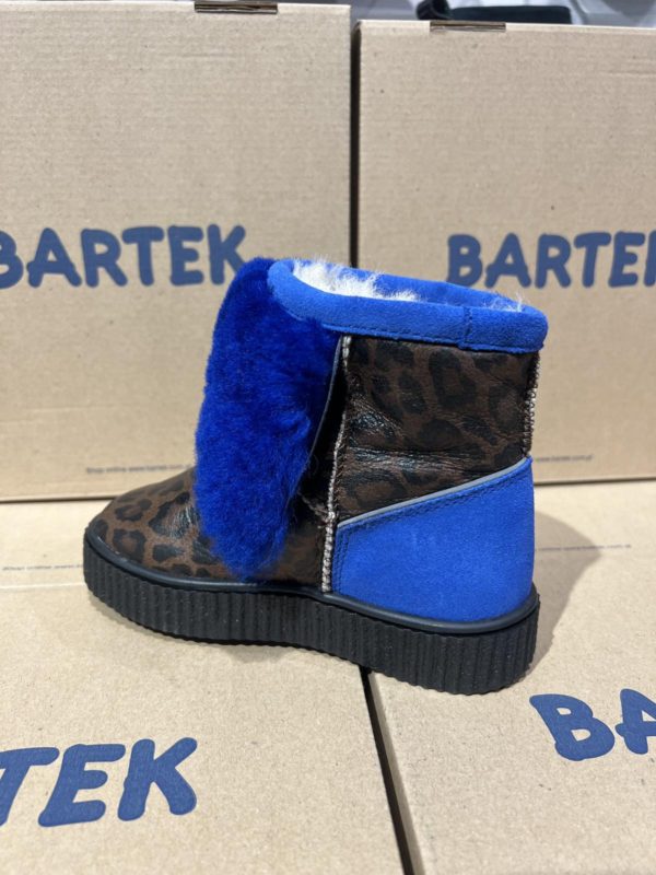 Угги Bartek 4037/леопард+синій язик - Зображення 3